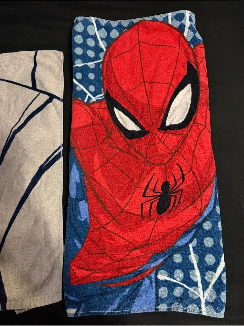 Marvel Spider-Man Red and Blue Bath Towels